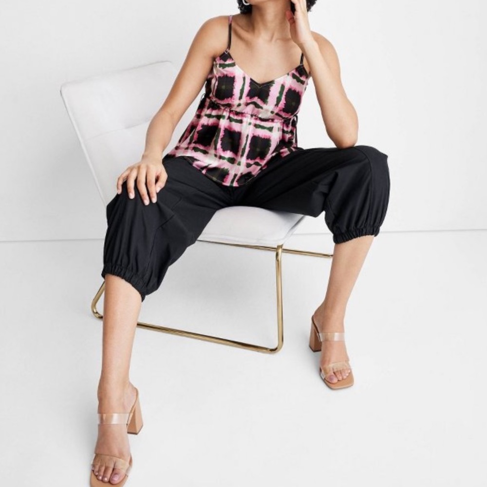 Women’s Plaid Camisole Tank Top